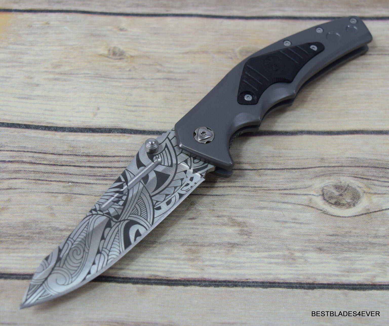 BROWNING WIHONGI SIGNATURE ATTACHMENT TACTICAL FOLDING KNIFE WITH ...