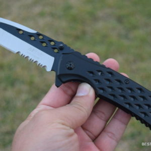 8.25 INCH MTECH SPRING ASSISTED KNIFE WITH POCKET CLIP TANTO BLADE BRAND NEW!!! (Copy)