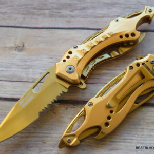 MTECH TACTICAL SPRING ASSISTED KNIFE WITH POCKET CLIP