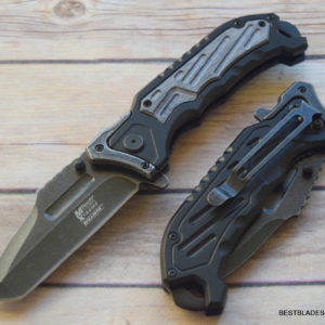 8.25 INCH MTECH XTREME TACTICAL SPRING ASSISTED KNIFE WITH POCKET CLIP