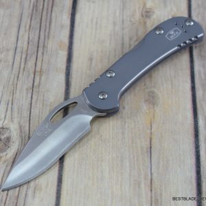 BUCK MADE IN USA MINI SPITFIRE MIDLOCK FOLDING KNIFE POCKET CLIP RAZOR SHARP