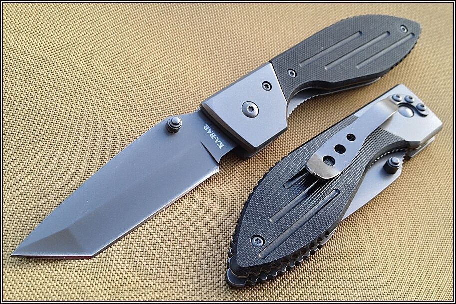 Ka Bar Warthog Folding Knife 4 5 Inch Closed With Pocket Clip G10 Handle Bestblades4ever