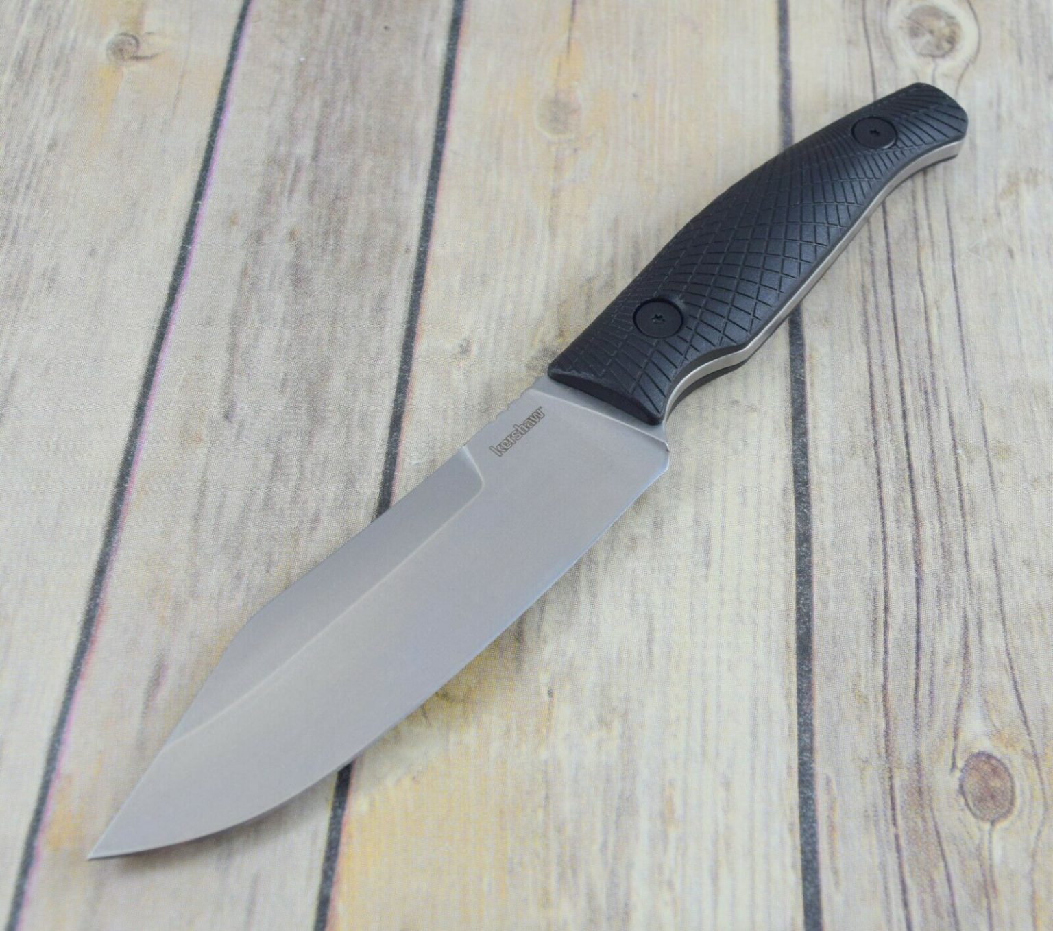 KERSHAW “CAMP 5” FIXED BLADE HUNTING KNIFE WITH SHEATH RAZOR SHARP BLADE BestBlades4Ever