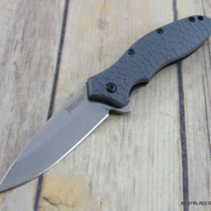 KERSHAW OSO GREY SWEET ASSISTED OPEN KNIFE LINER-LOCK WITH POCKET CLIP