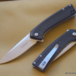 KERSHAW ENTROPY ASSISTED OPEN KNIFE **RAZOR SHARP BLADE** WITH POCKET CLIP