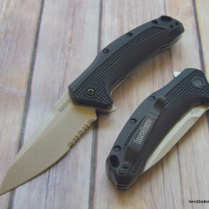 KERSHAW “LINK” SPRING ASSISTED POCKET KNIFE “MADE IN USA” RAZOR SHARP BLADE