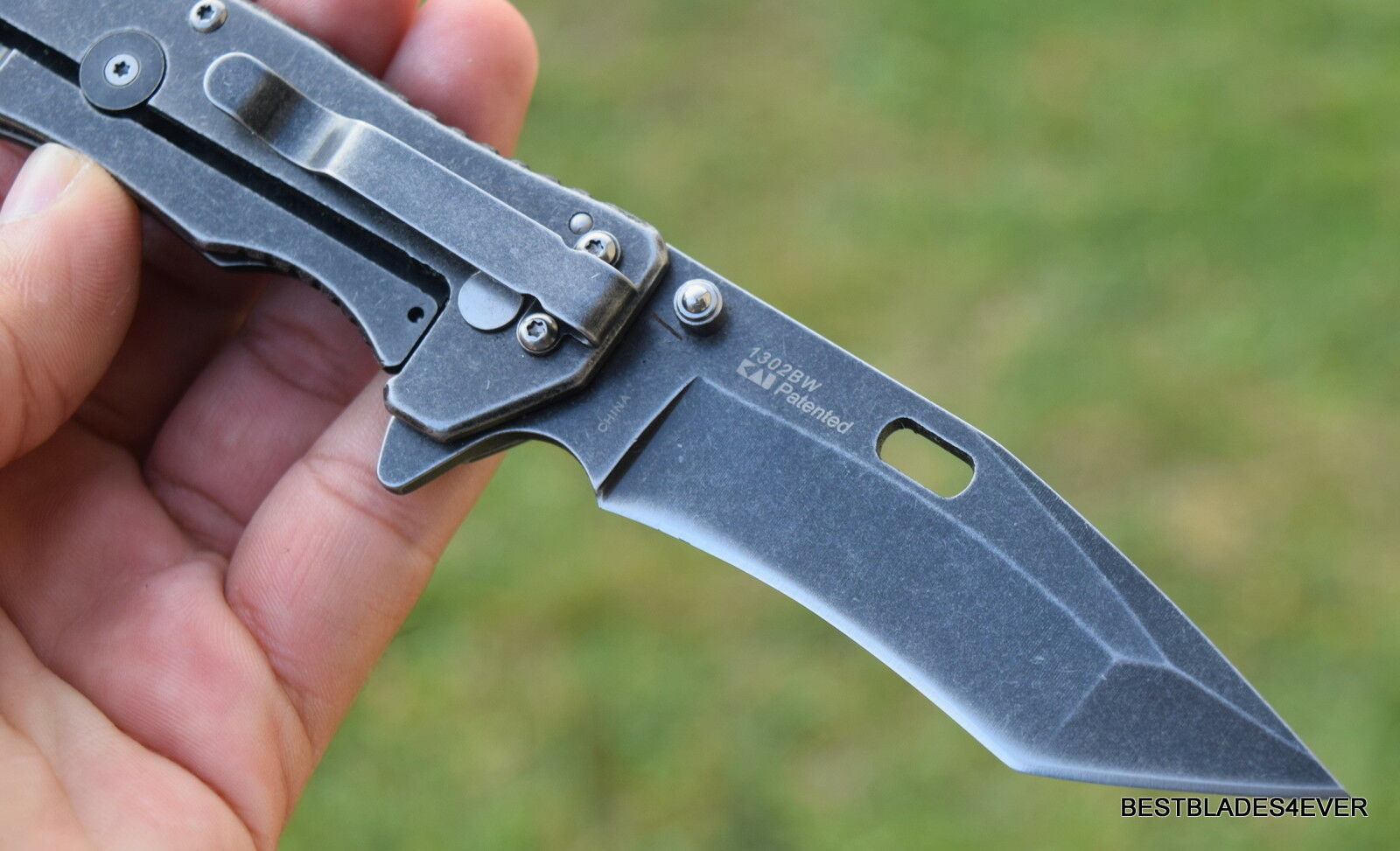 KERSHAW LIFTER SPRING ASSISTED KNIFE WITH POCKET CLIP RAZOR SHARP BLADE ...