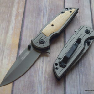 7.75 INCH TAC-FORCE TACTICAL SPRING ASSISTED KNIFE WITH POCKET CLIP TF-891