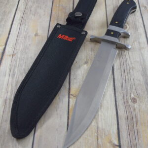 14.75″ MTECH FIXED BLADE HUNTING KNIFE FULL TANG RAZOR SHARP BLADE NYLON SHEATH