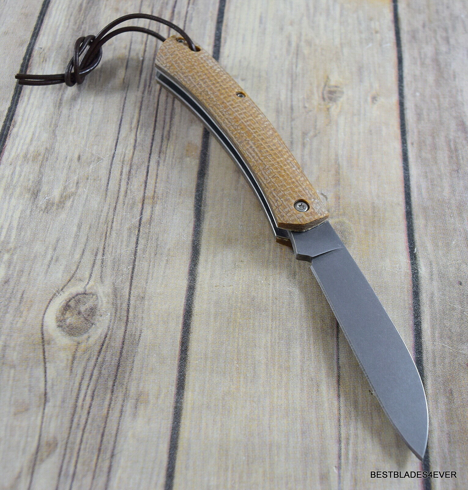 Fox Knives Official German Navy Slip Joint Folding Knife (3.13 Stonewash)  - Blade HQ