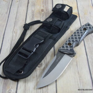 9 INCH TAC-FORCE FIXED BLADE HUNTING KNIFE G10 HANDLE 5.20MM THICK BLADE