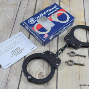 SMITH & WESSON TACTICAL PRO QUALITY HANDCUFF DOUBLE LOCKING TWO KEYS MADE IN USA